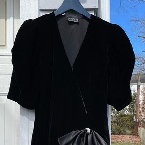 Vintage Cache velvet dress